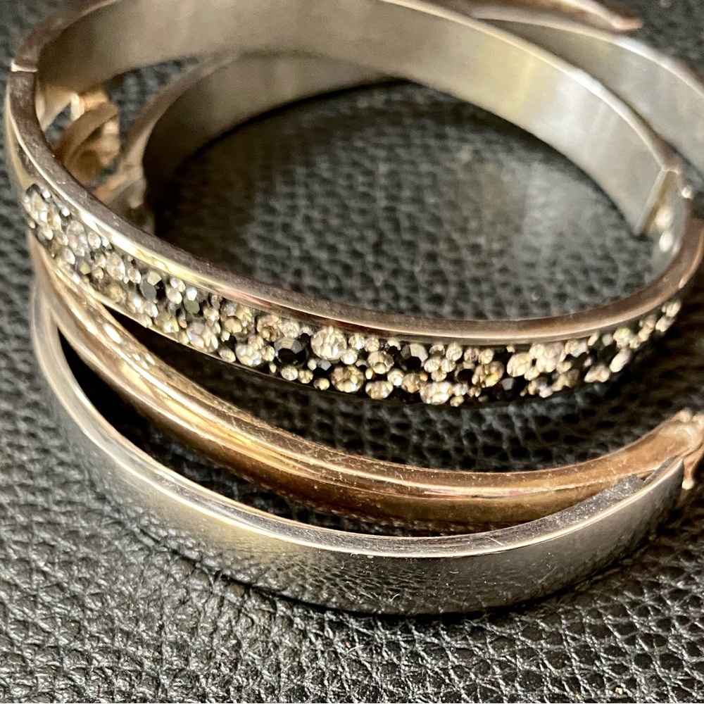 3/15 cubic Zirconia Bracelets Stainless Steel